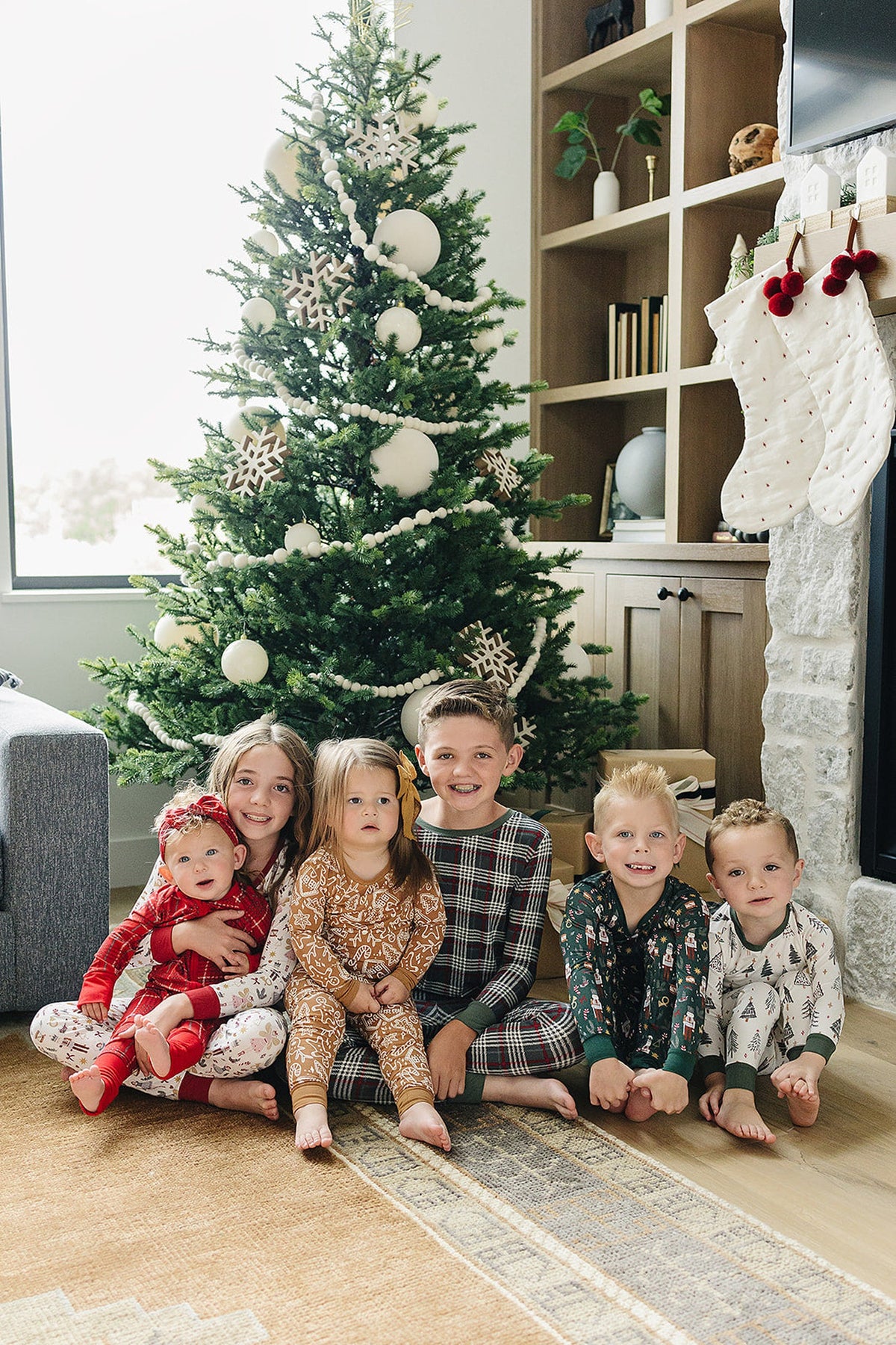 Green Plaid Cozy Pajama Set | Gender Neutral | Bamboo