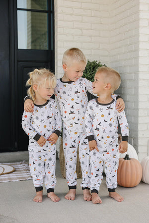Mebie Baby Halloween Cozy Pajama Set | Bamboo