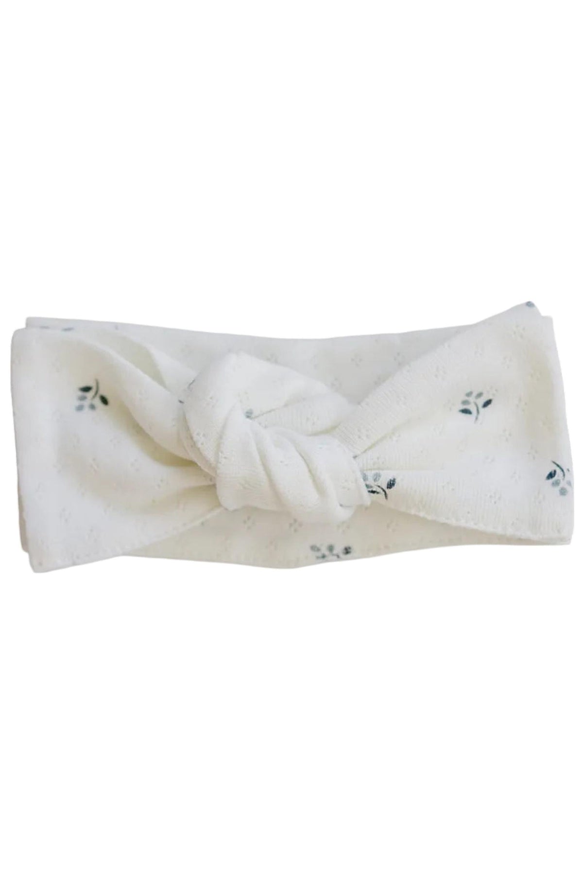 Berry Pointelle Cotton Head Wrap