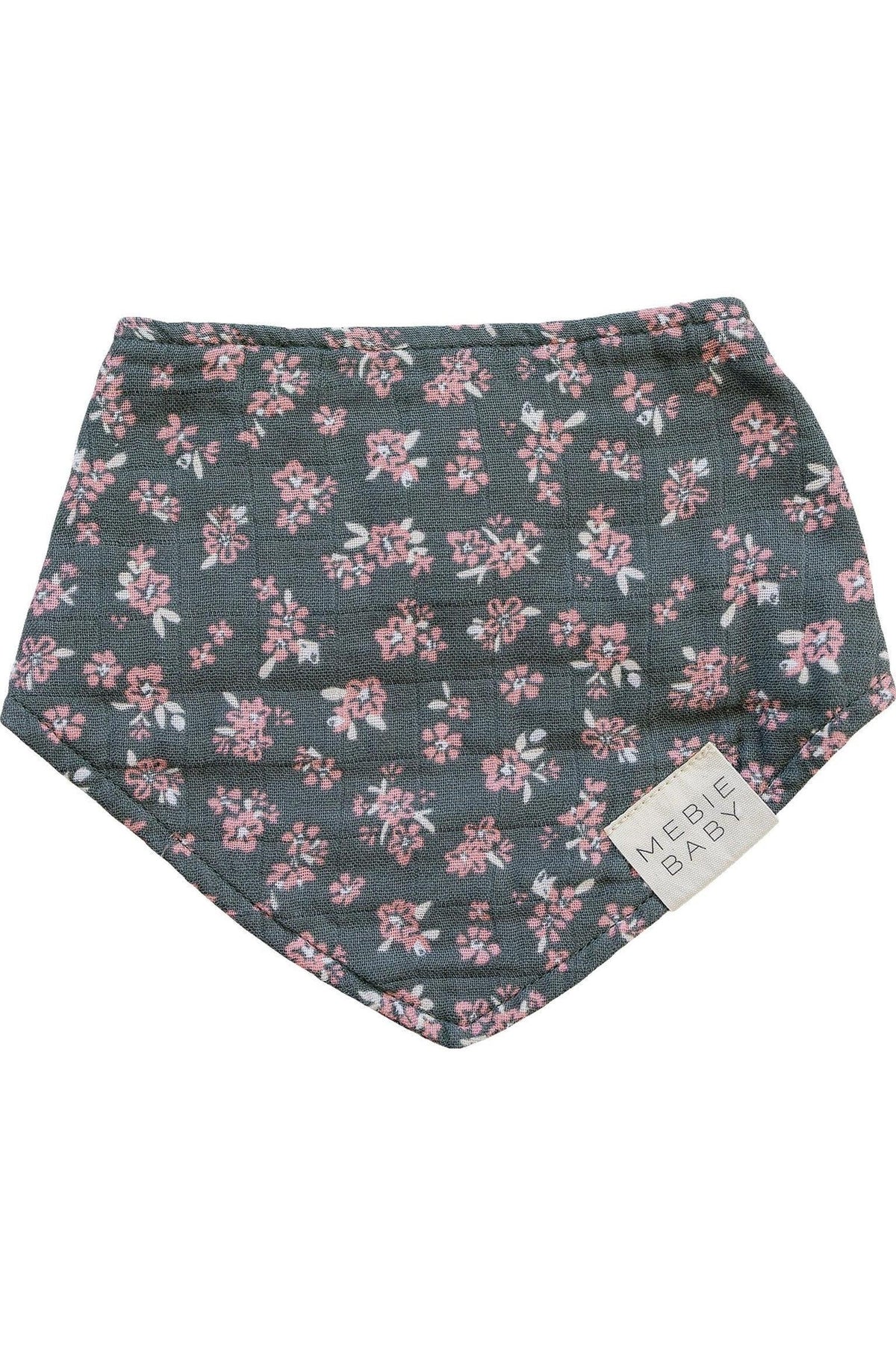 Olive Bloom Classic Muslin Bib | 100% Cotton | Baby Essentials