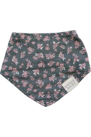 Olive Bloom Classic Muslin Bib | 100% Cotton | Baby Essentials