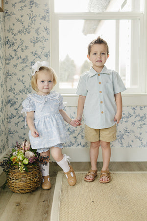 Boy Khaki Chino Shorts | 100% Cotton
