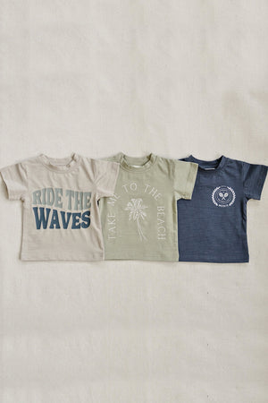 Ride The Waves T-Shirt | Cotton