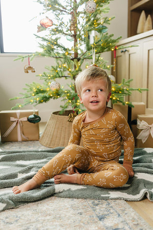 Gingerbread Cozy Pajama Set | Bamboo