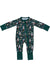 Green Nutcracker Zipper Pajama | Bamboo | Baby Essentials