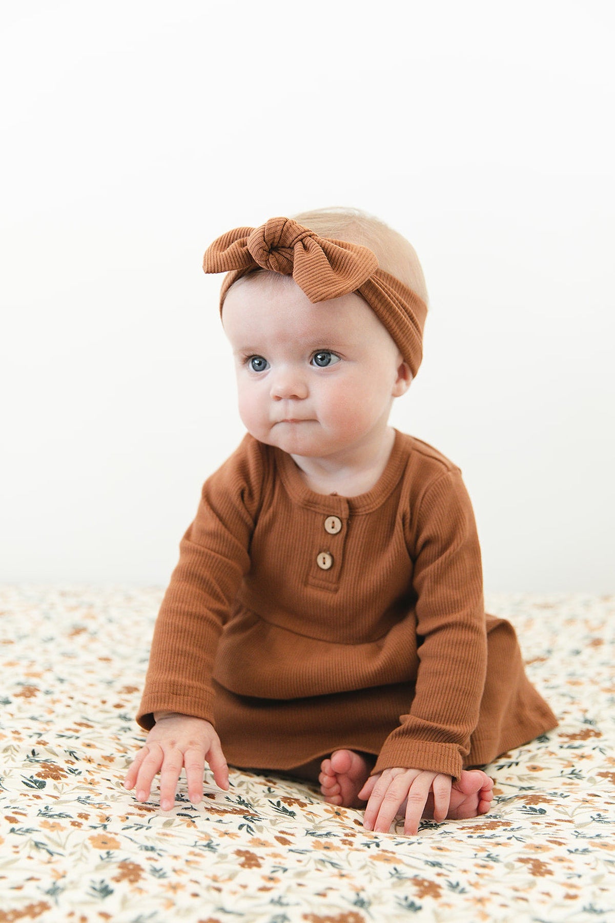 Harvest Floral Muslin Crib Sheet | 100% Cotton | Baby Essentials