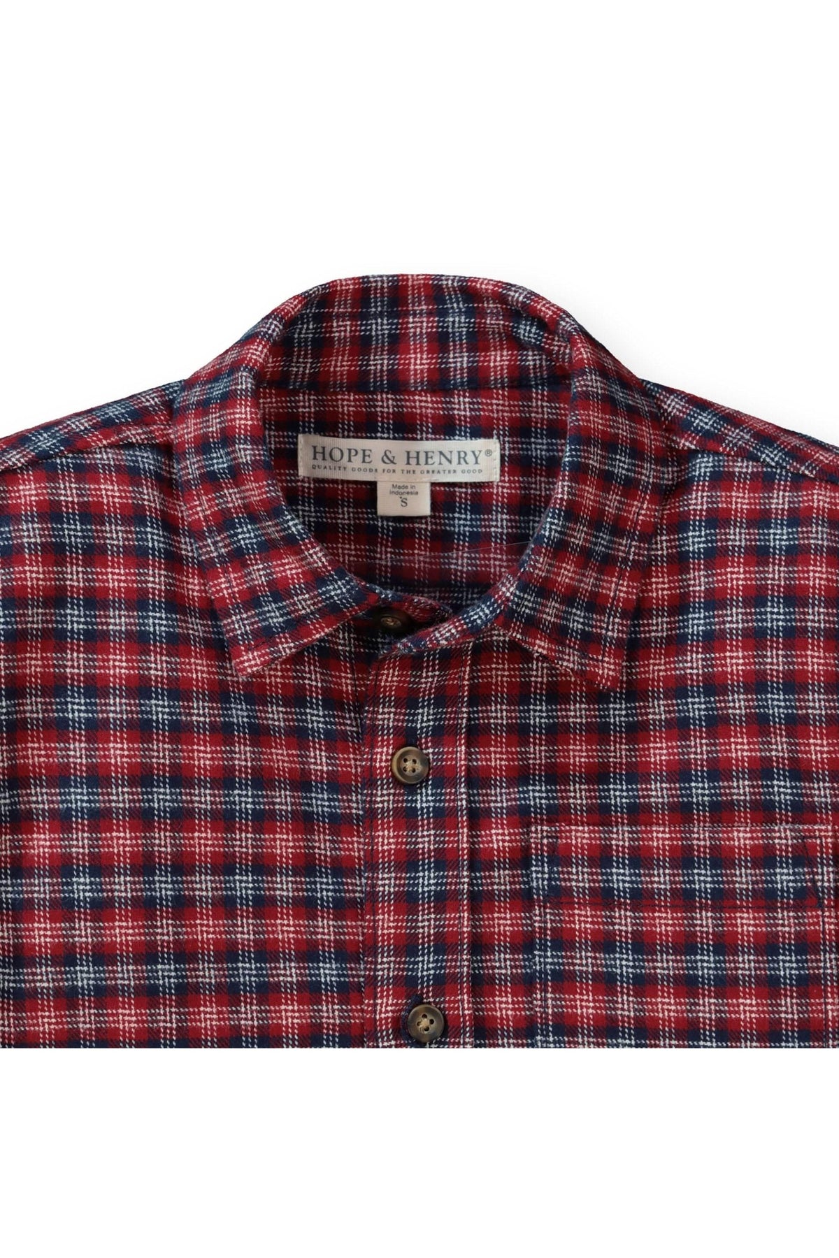 Brushed Flannel Button Down Shirt - Baby