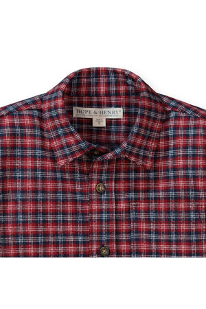 Brushed Flannel Button Down Shirt - Baby