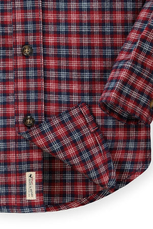 Brushed Flannel Button Down Shirt - Baby