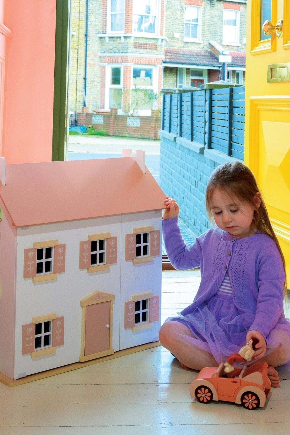 Clover Dollhouse | Mentari Wooden Toys