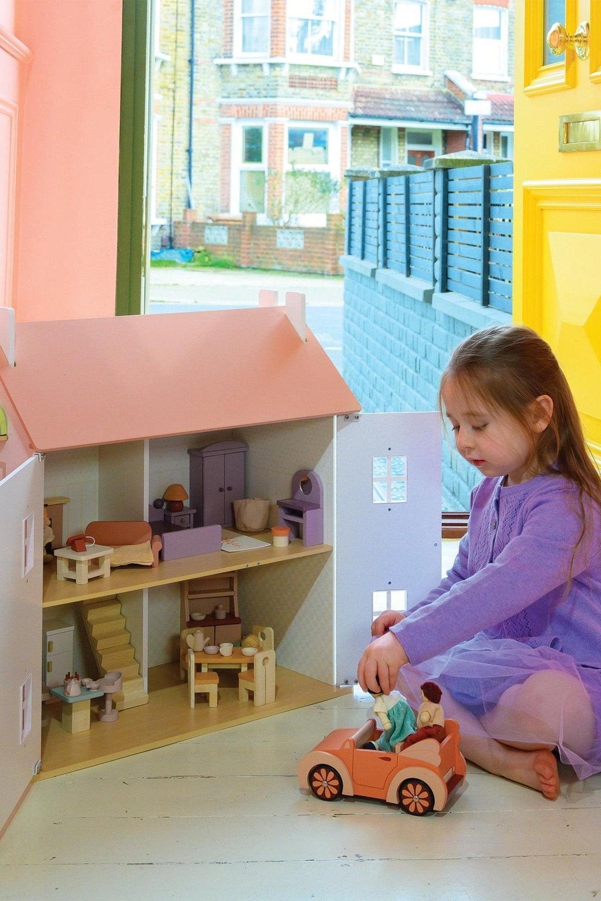 Clover Dollhouse | Mentari Wooden Toys