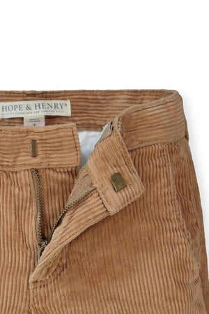 Hope & Henry Organic Cotton Corduroy Pant