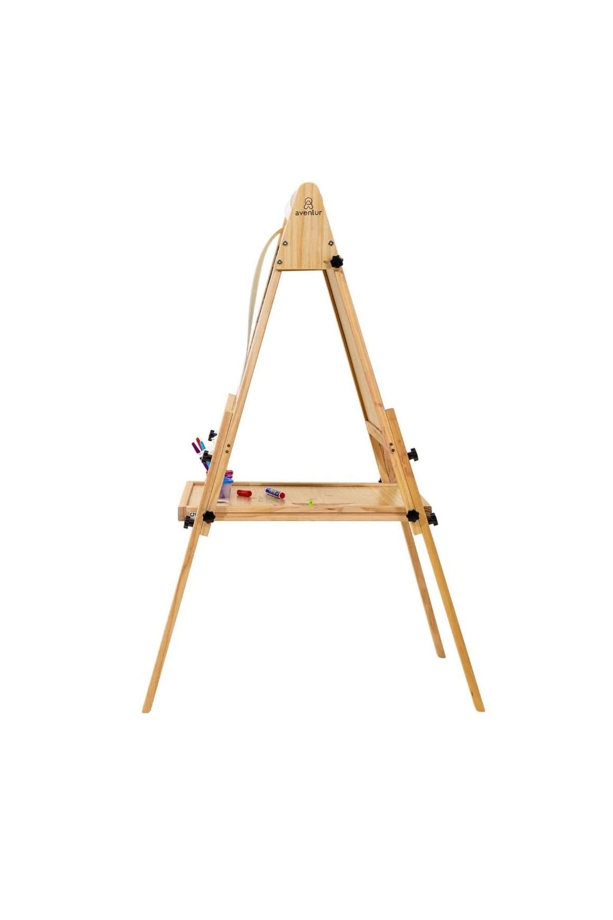 Foldable Kids Easel – 3 Adjustable Heights, Art Station for Drawing & Painting