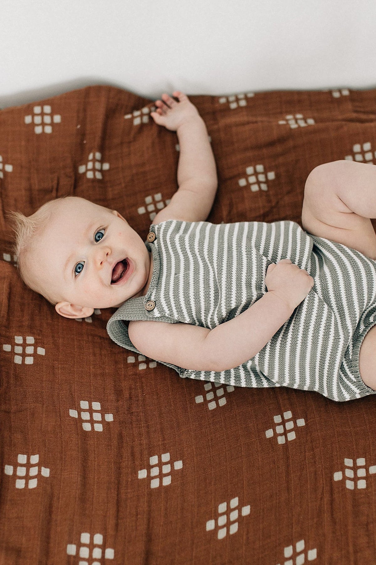 Chestnut Textiles Muslin Swaddle Blanket | 100% Cotton | Baby Essentials