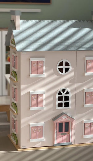 Heather Hall Dolls House | Mentari Wooden Toys
