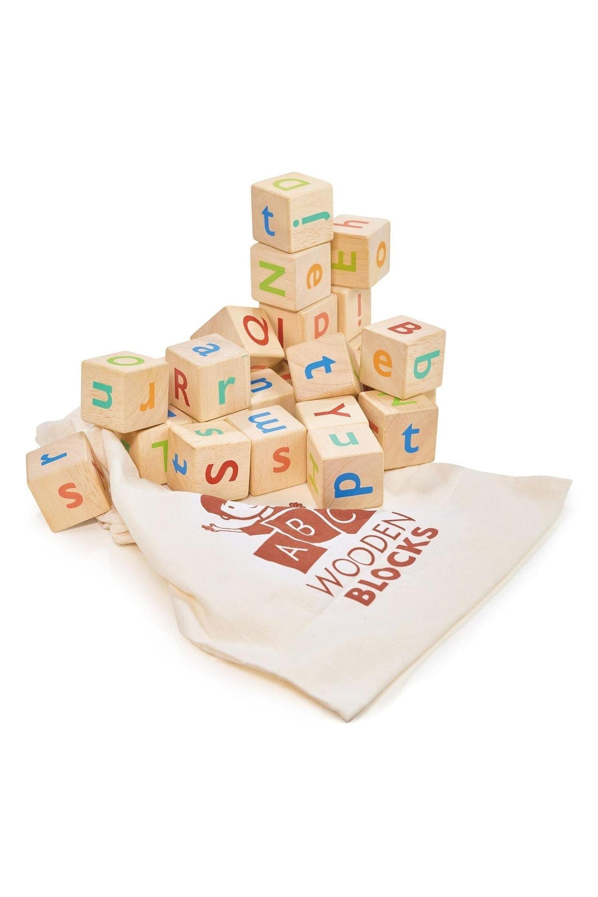 Learning Bundle | Stacking Rocket | Alphabet Blocks | Threading Beads | Puzzel Blocks