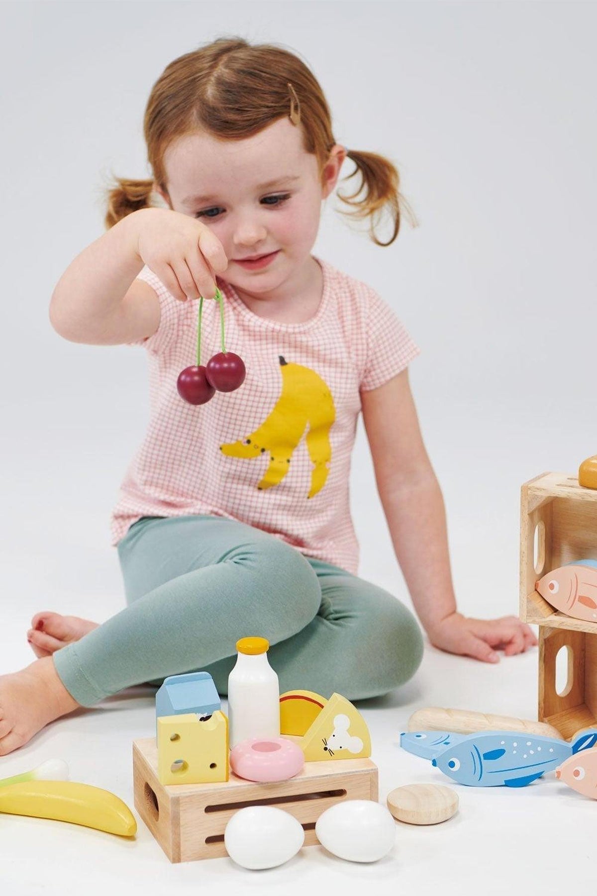 Market Day Necessities | Weighing Scales | Cash Register | Card Reader | Groceries | Mentari Wooden Toys