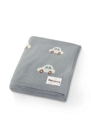 Knit Car Luxury Swaddle Blanket | 100% OEKO Tex Pima Cotton