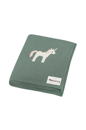 Knit Unicorn Luxury Swaddle Blanket | 100% OEKO Tex Pima Cotton
