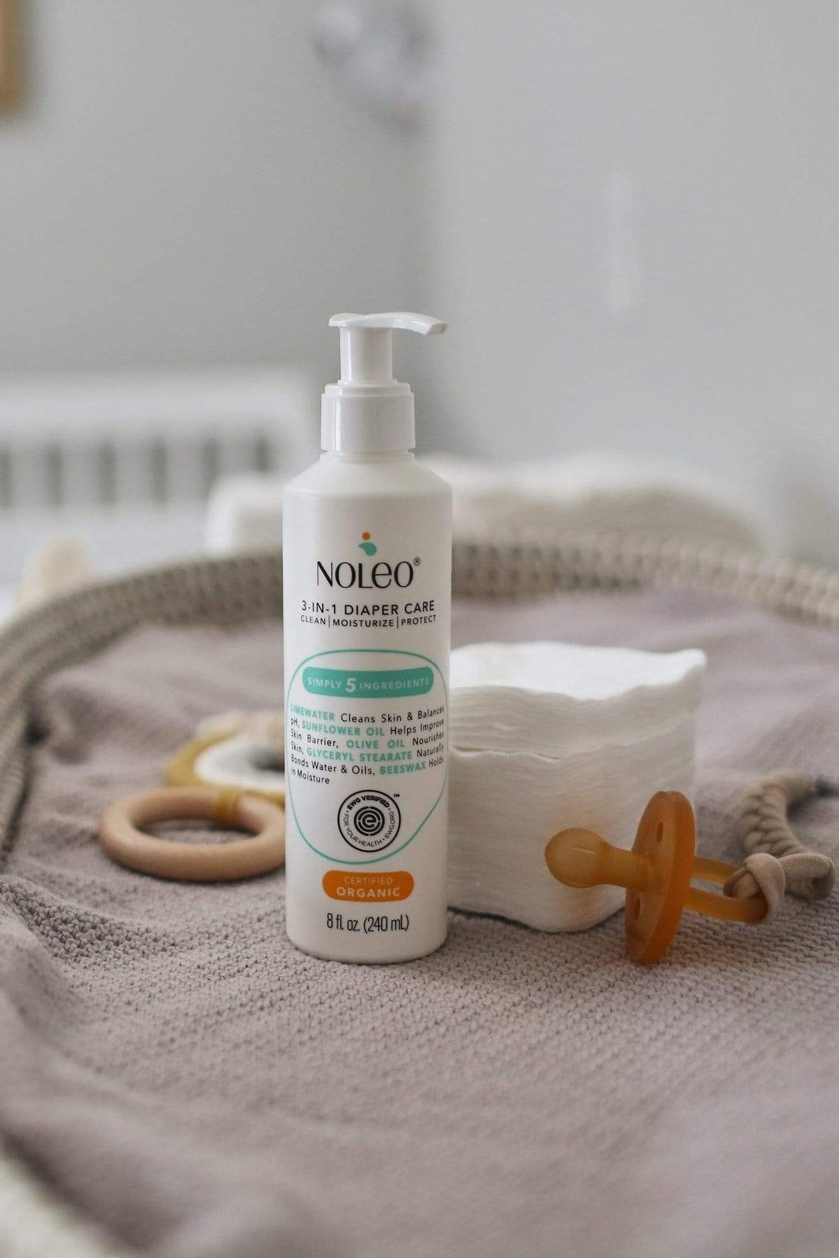 NOLEO 3-IN-1 - Diaper Rash Cream - EWG Verified