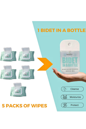 NOLEO Bidet in a Bottle - the Multipurpose Personal Wash (50ml / 1.69oz)