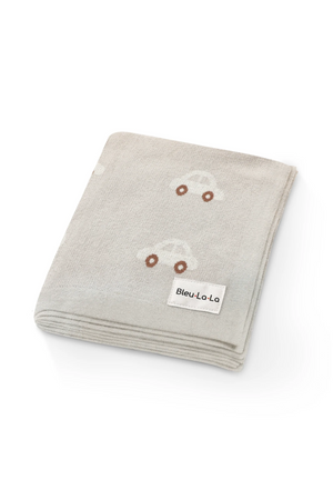Knit Car Luxury Swaddle Blanket | 100% OEKO Tex Pima Cotton