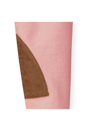 Organic Cotton Ponte Riding Baby Pant, Rose