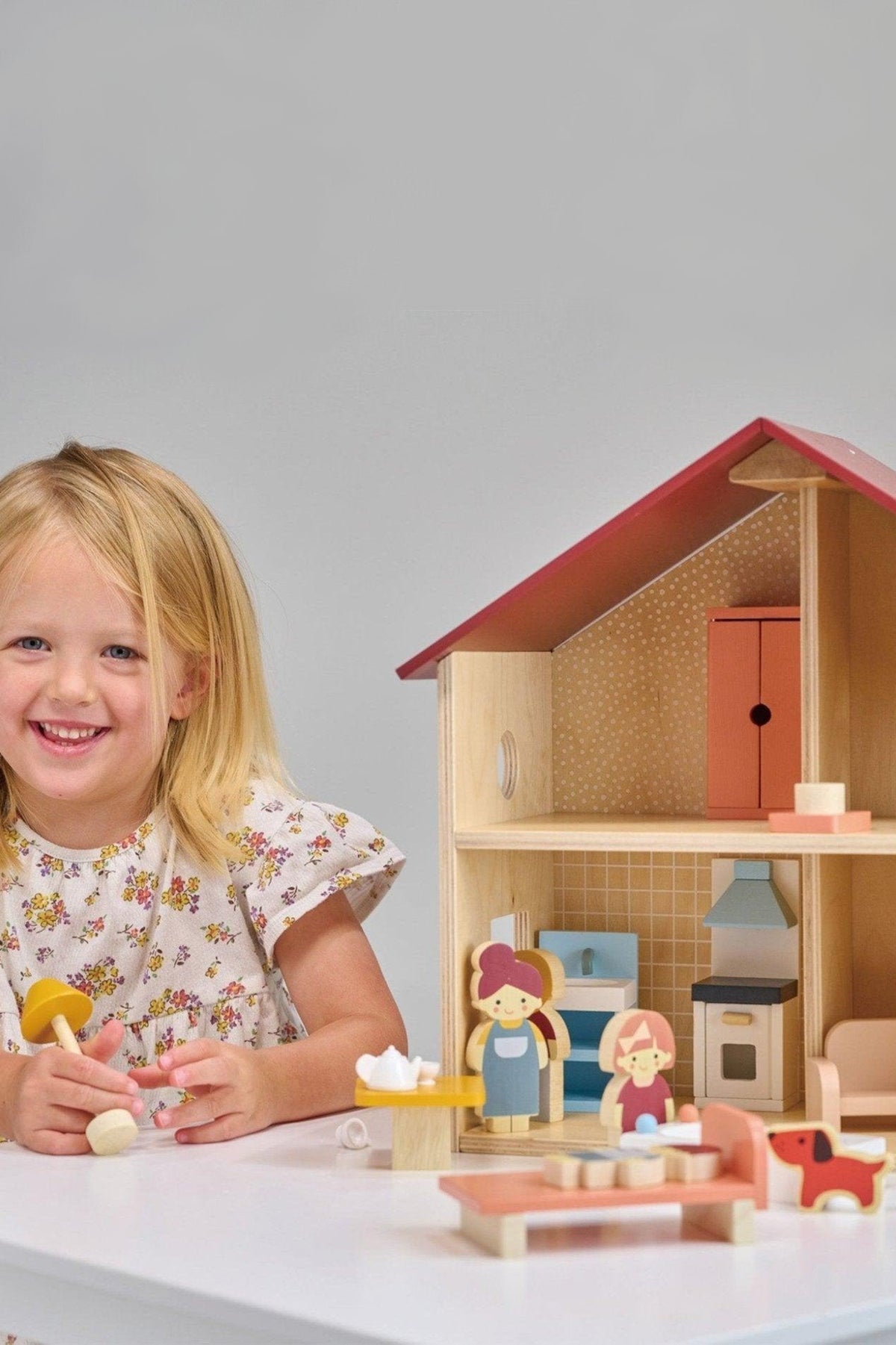 Poppets Dollhouse | Mentari Wooden Toys