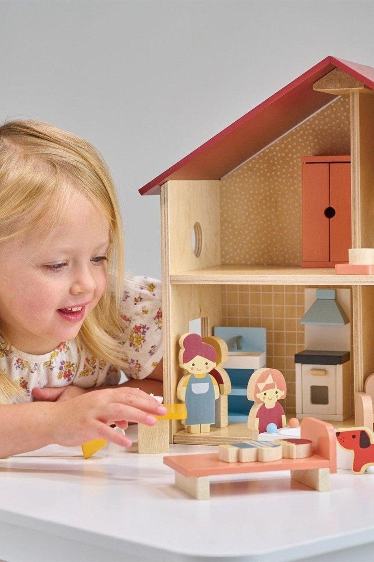 Poppets Dollhouse | Mentari Wooden Toys