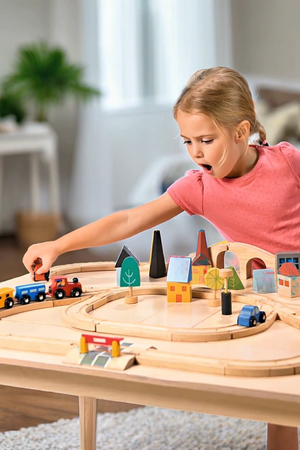 Heather Hall Dolls House | Mentari Wooden Toys