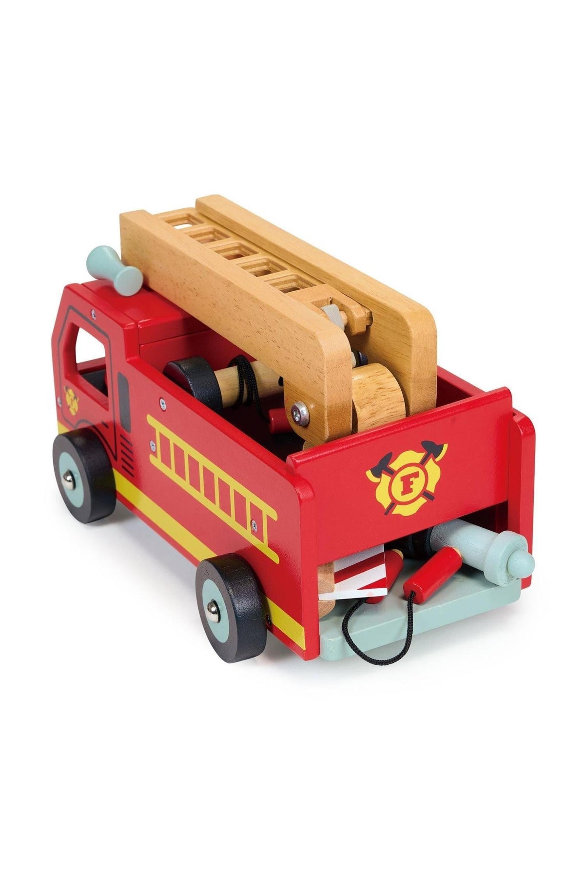 Red Fire Engine | Mentari Wooden Toys