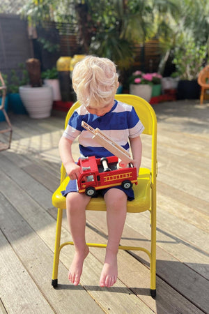 Red Fire Engine | Mentari Wooden Toys